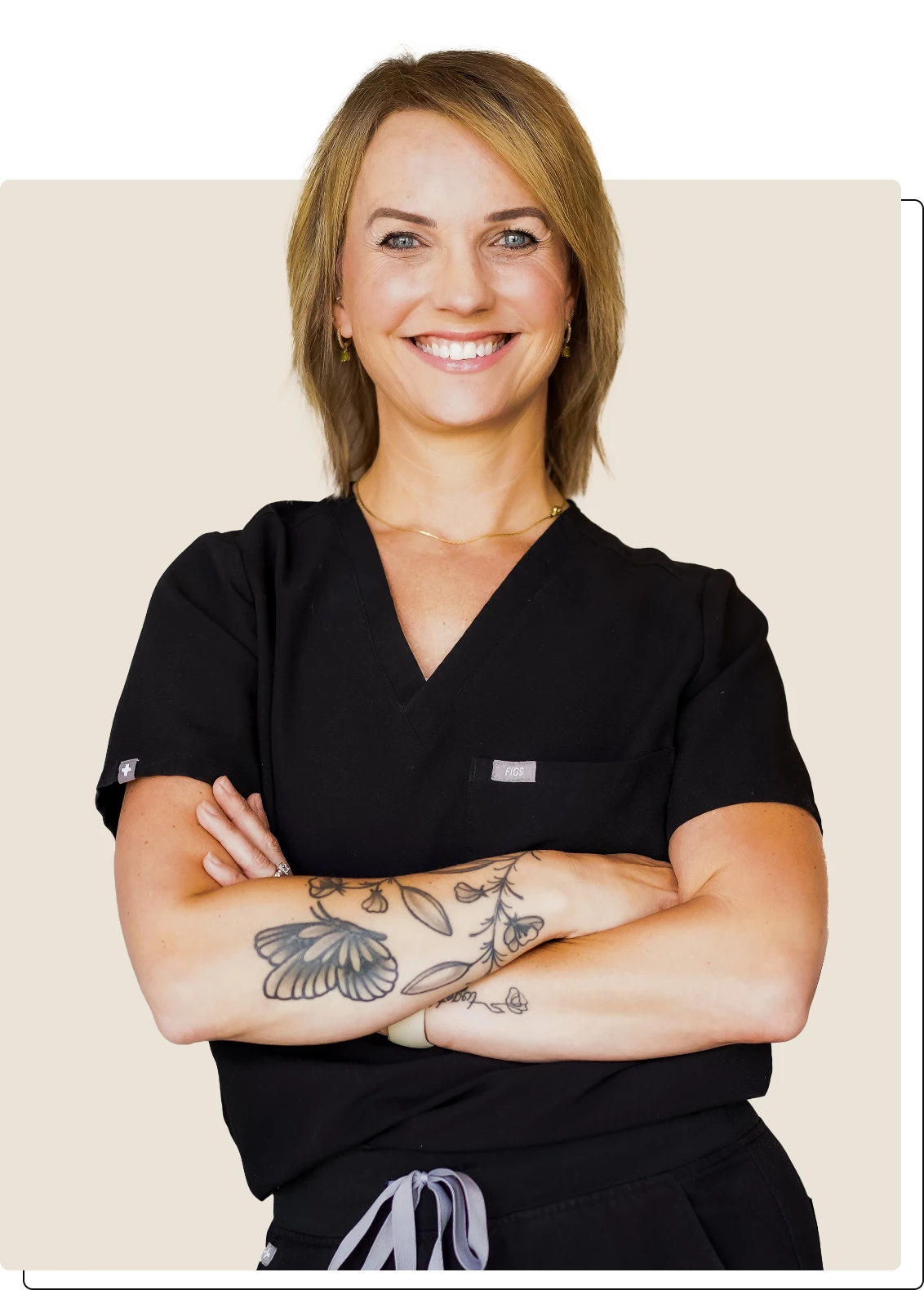 A woman associated with Revive IV and Wellness